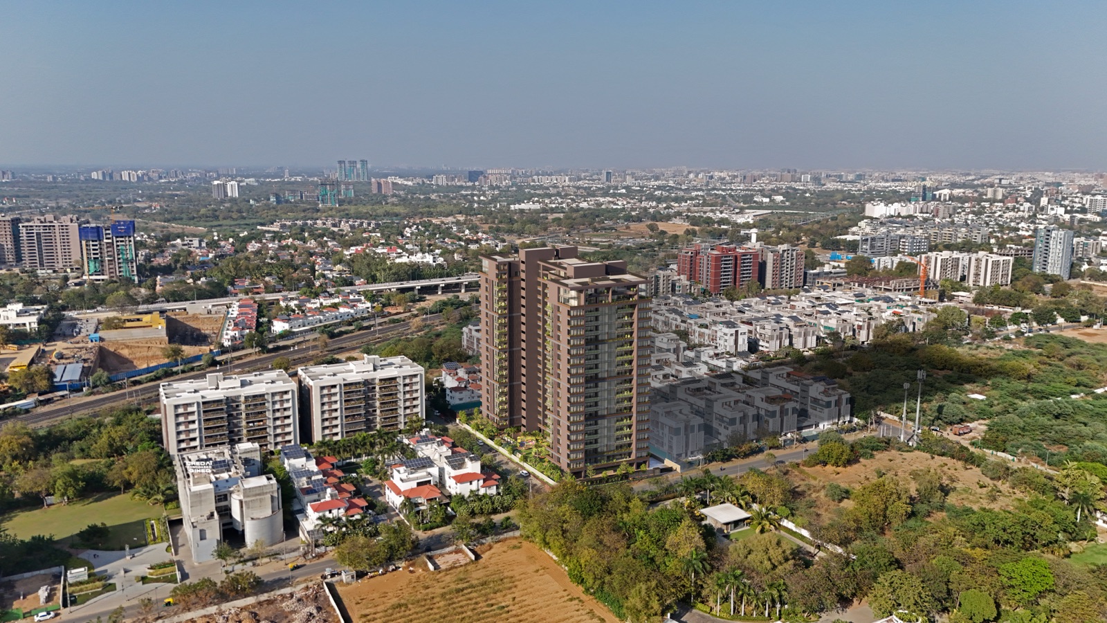 Aaron Elinor 108 — 4 BHK Residences in Thaltej–Shilaj Road, Ahmedabad