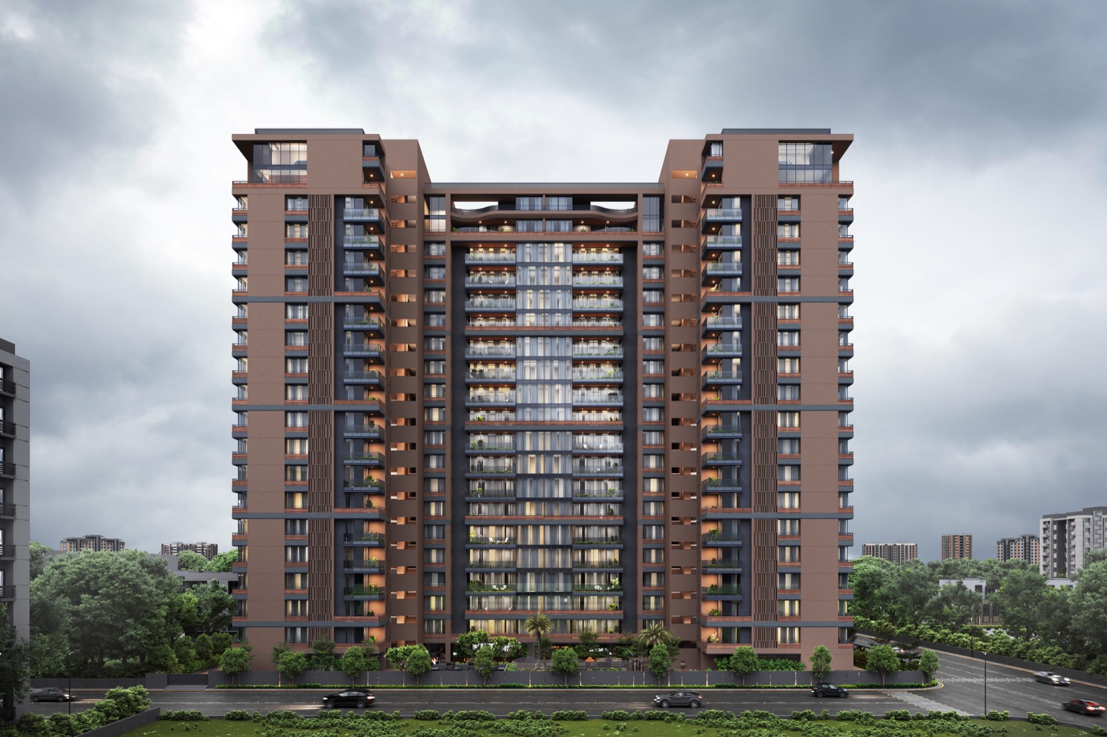 Aaron Elinor 108 — 4 BHK Residences in Thaltej–Shilaj Road, Ahmedabad