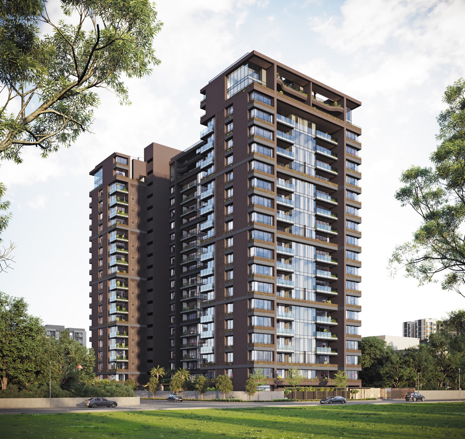 Aaron Elinor 108 — 4 BHK Residences in Thaltej–Shilaj Road, Ahmedabad
