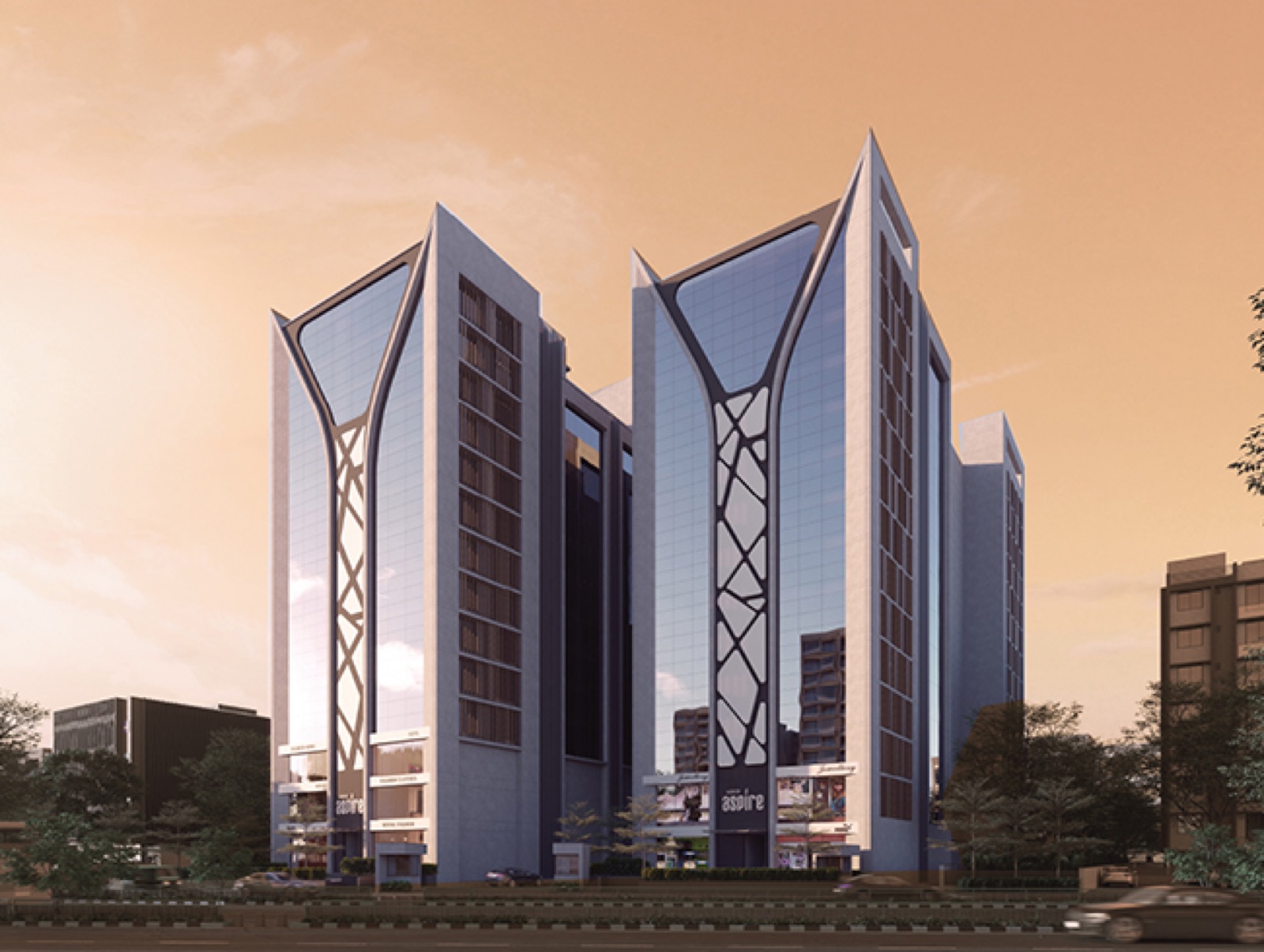 Aspire II — Commercial, Ahmedabad