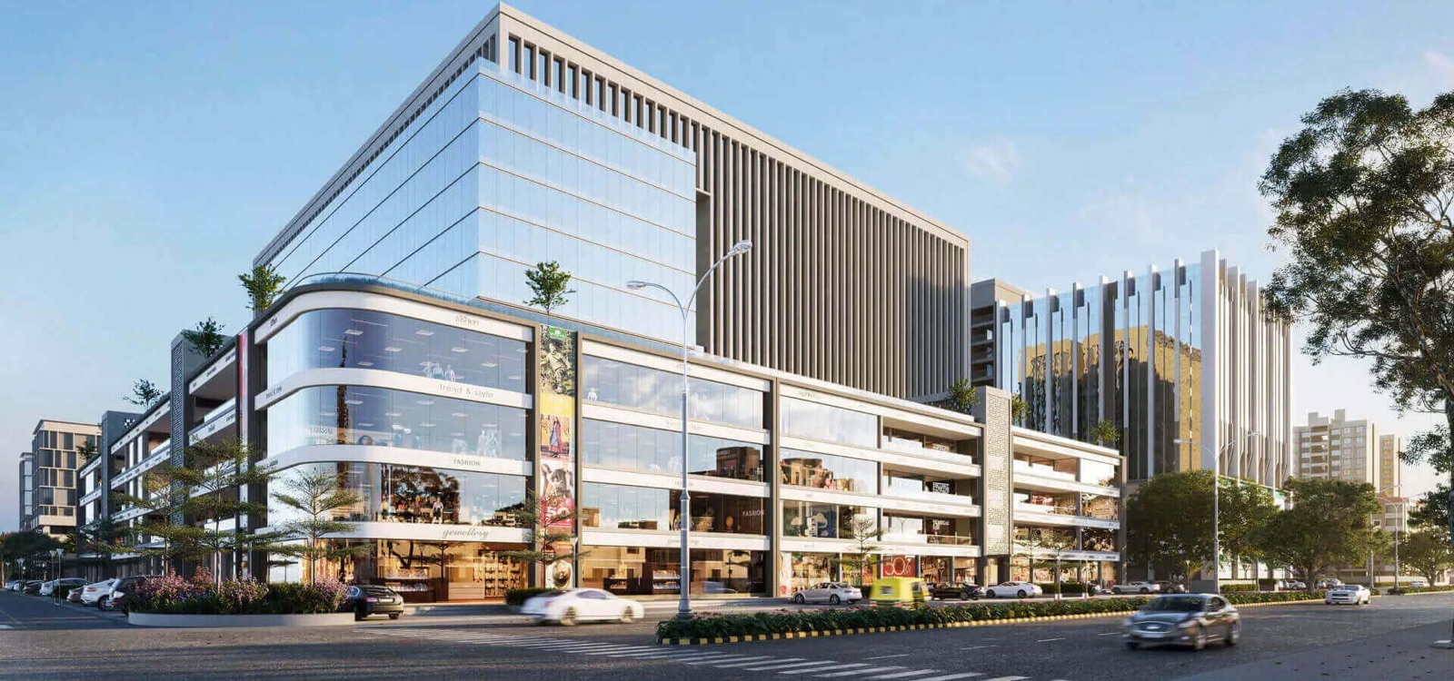 Iconic Shyamal — Offices + Shops in Shyamal Cross Roads, Ahmedabad