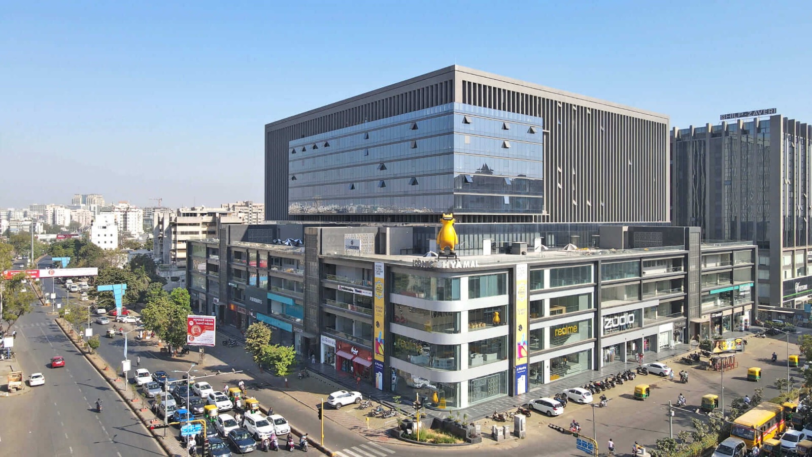 Iconic Shyamal — Offices + Shops in Shyamal Cross Roads, Ahmedabad