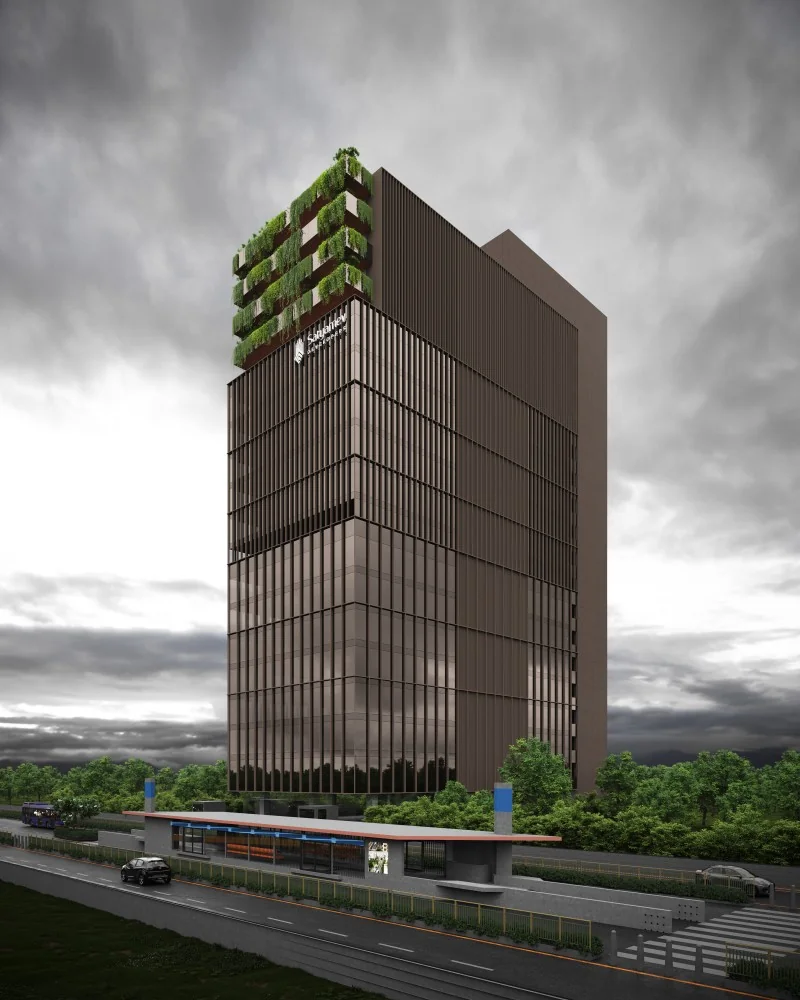 Jamnadas Corporate House (JCH) — Grade A Offices · For Lease in Opp. DoubleTree by Hilton, Ahmedabad