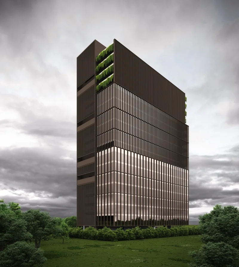 Jamnadas Corporate House (JCH) — Grade A Offices · For Lease in Opp. DoubleTree by Hilton, Ahmedabad