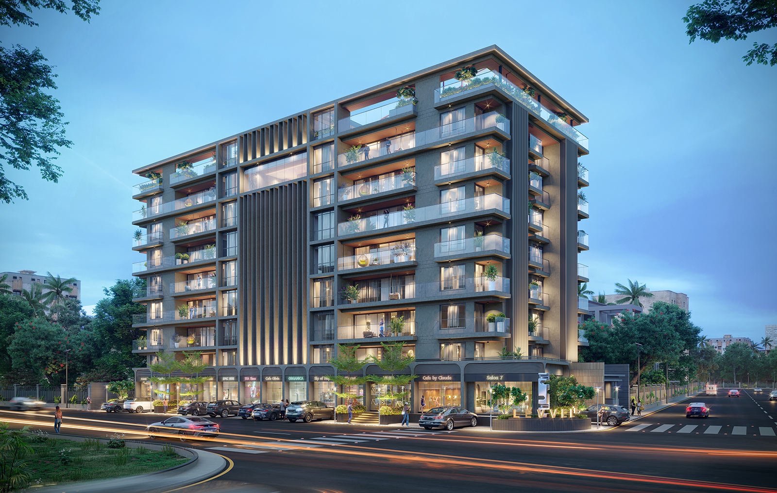Levvel 7 (Codename L-Seven) — Residential + retail in Beside Nirma Lake, Ahmedabad