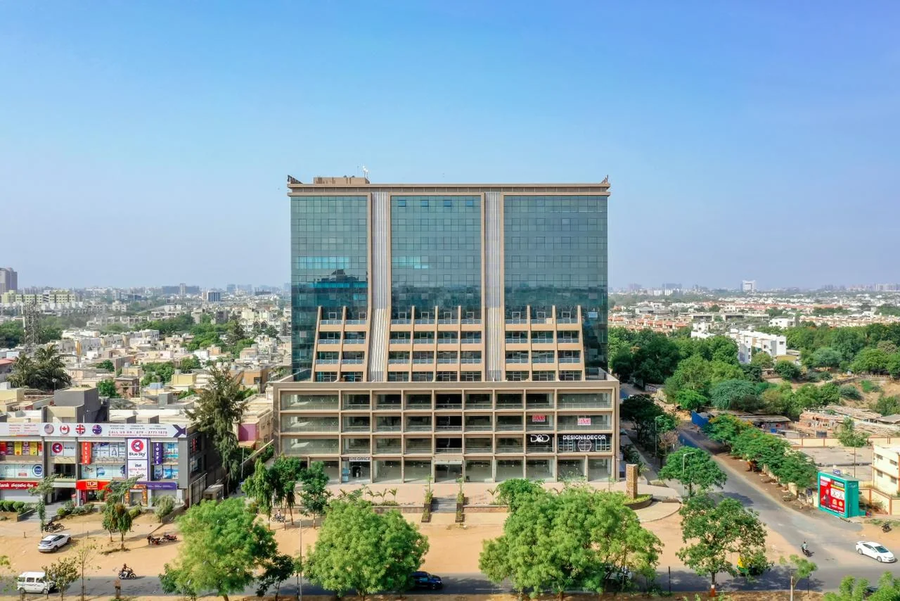 Satyamev Eminence — Offices & Retail Showrooms in Science City Main Road, Ahmedabad