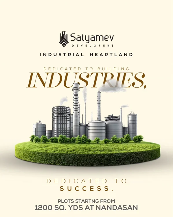 Satyamev Industrial Heartland — Industrial Plots · Buy / Lease in Ahmedabad–Mehsana Highway, Ahmedabad