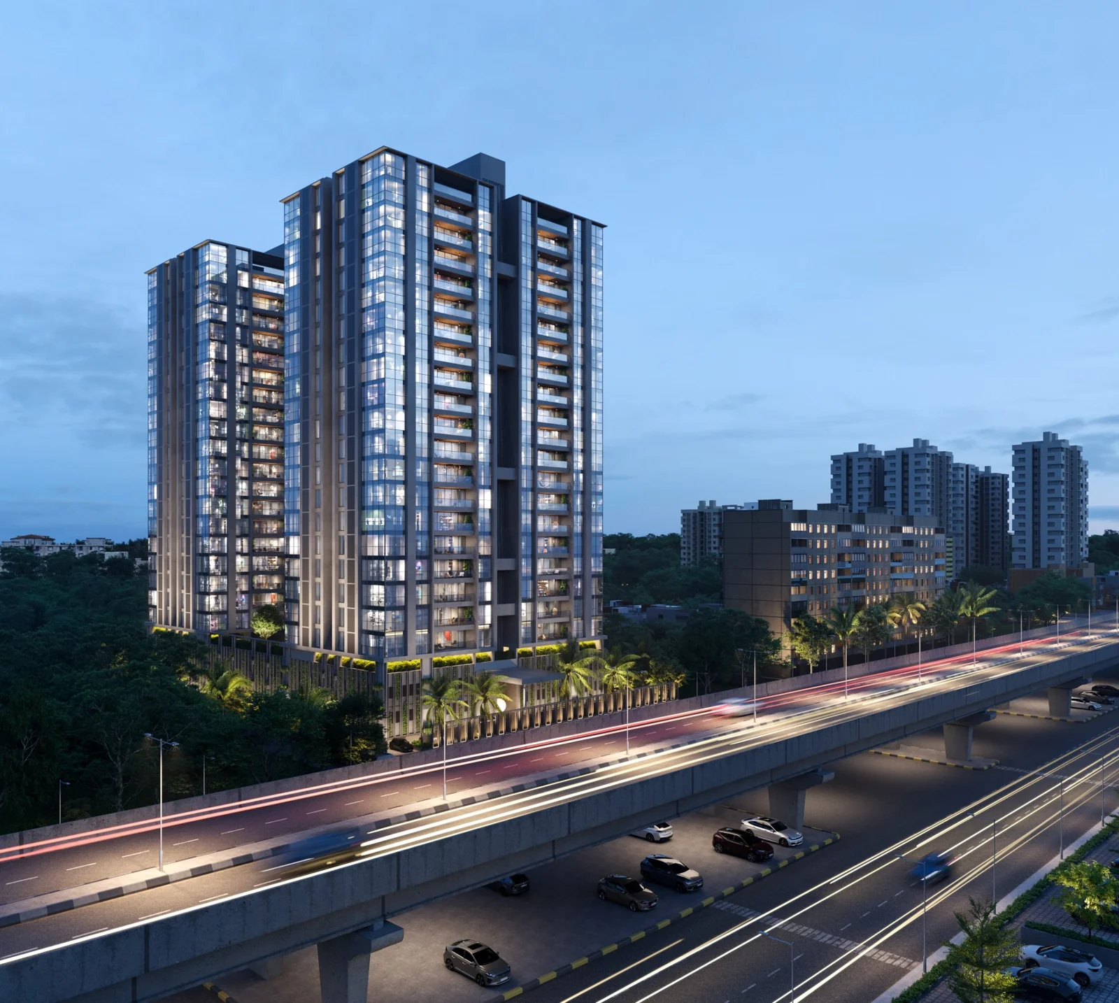 Satyamev Luxor — 4 BHK Apartments & 5 BHK Penthouses in Ambli–Bopal T-Junction, Ahmedabad