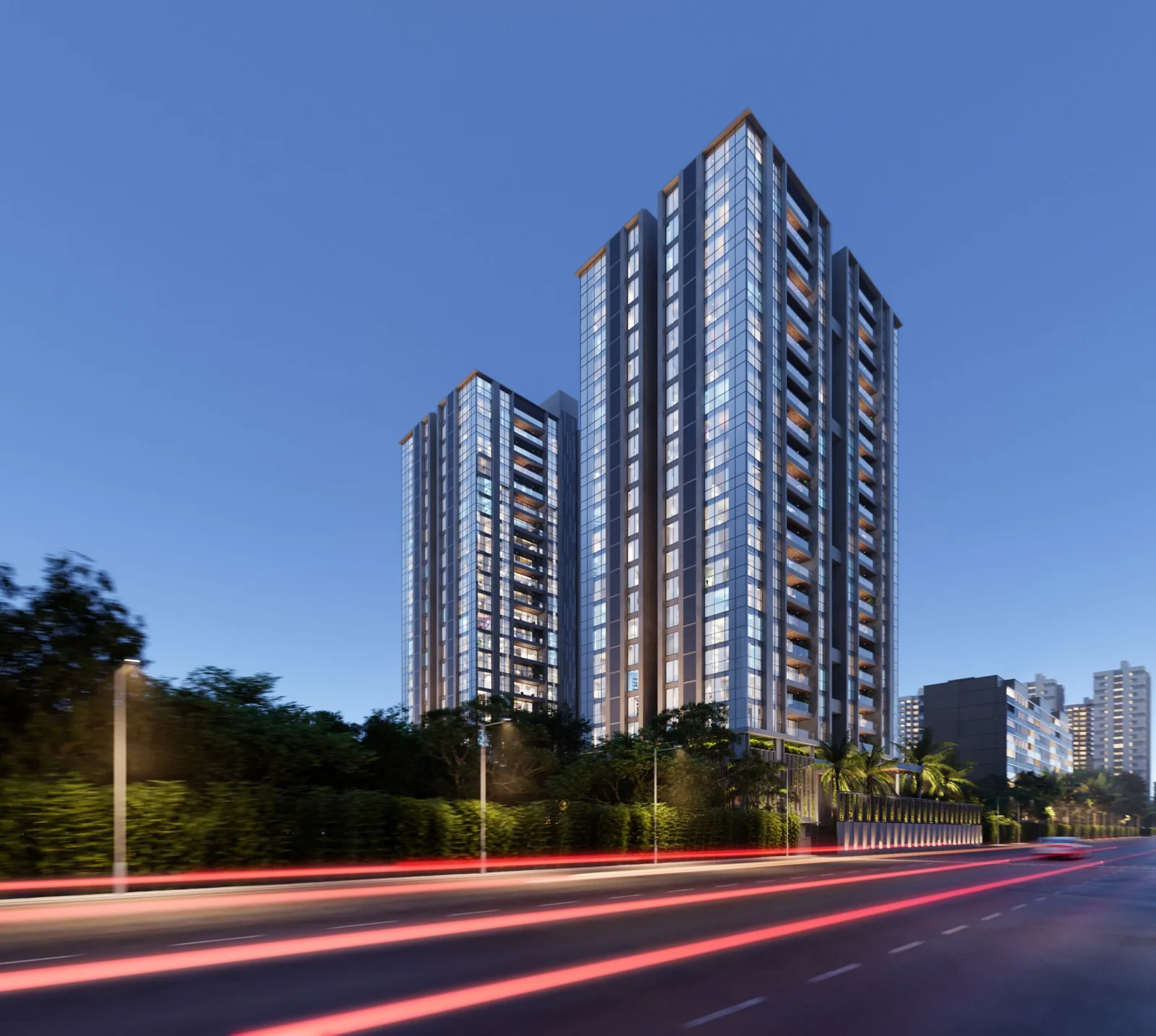 Satyamev Luxor — 4 BHK Apartments & 5 BHK Penthouses in Ambli–Bopal T-Junction, Ahmedabad