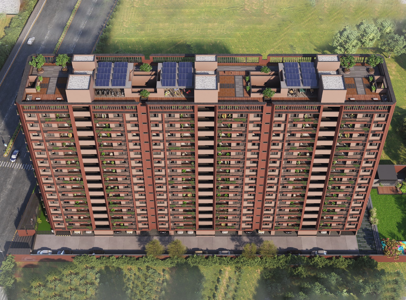 Sheladia Trinary — Residential in Shela, Ahmedabad