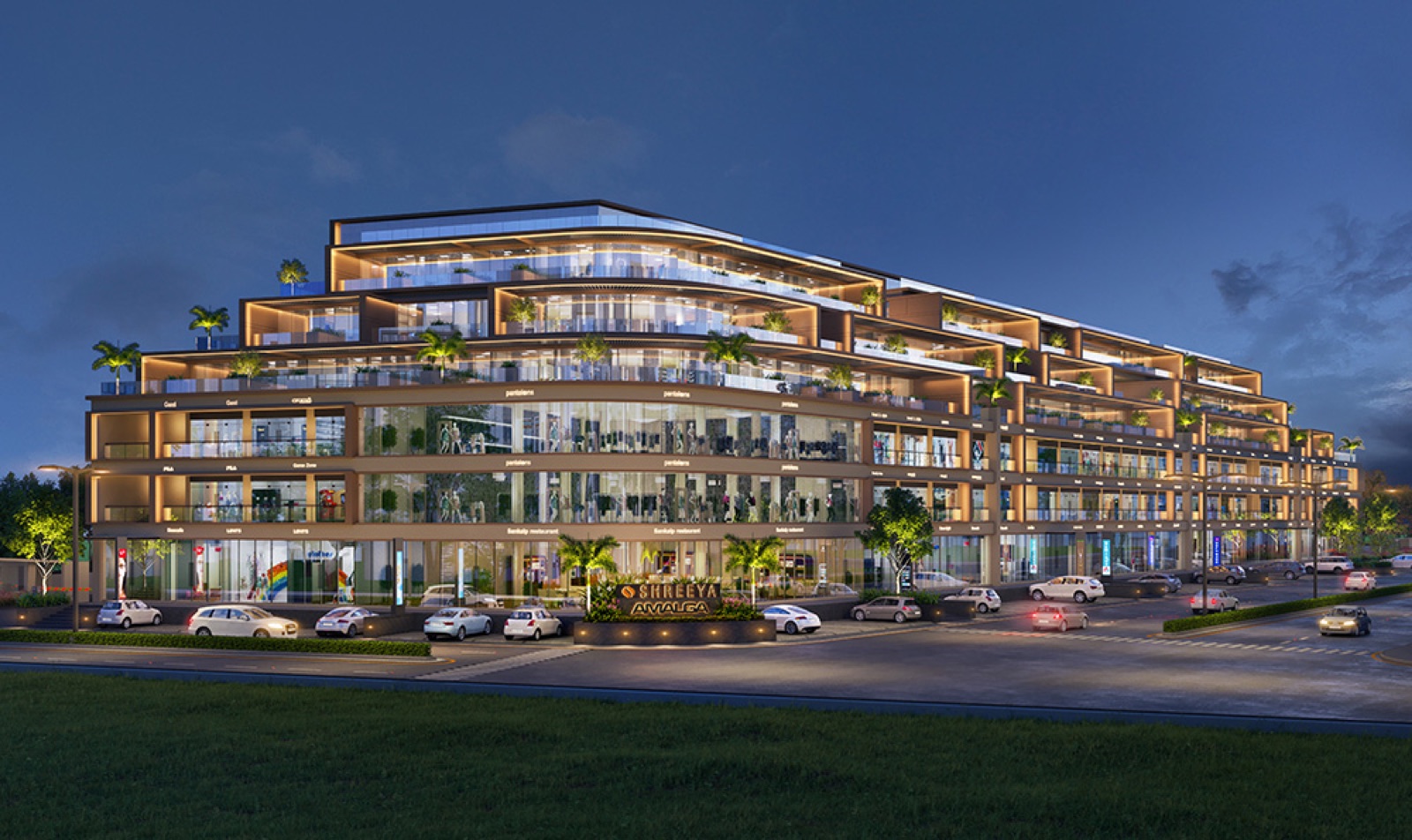 Shreeya Amalga — Commercial in Sindhu Bhavan to Thaltej Metro Road, Ahmedabad