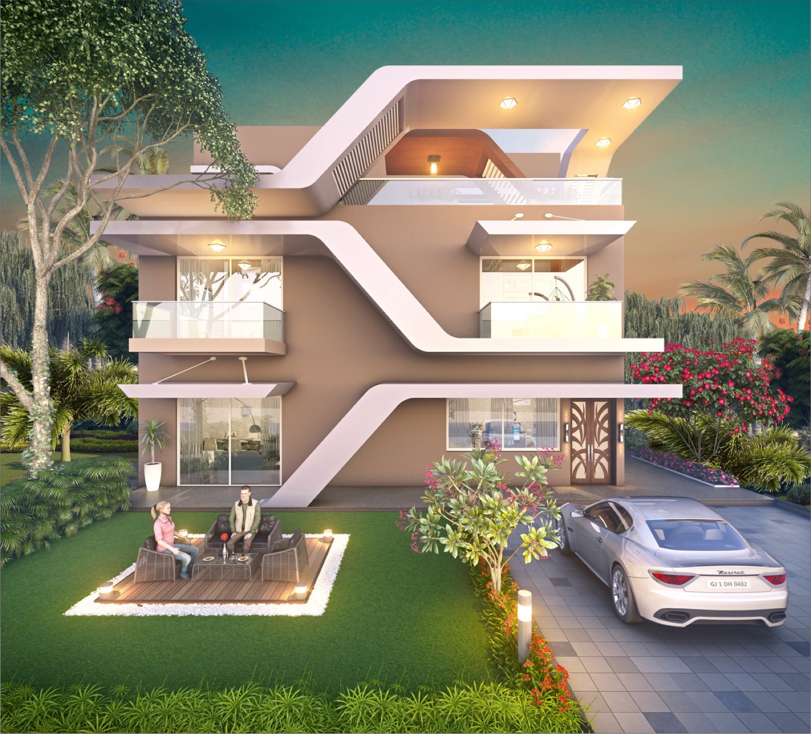 Swagat Baganville — Residential in Nr. Taj Hotel, Ahmedabad