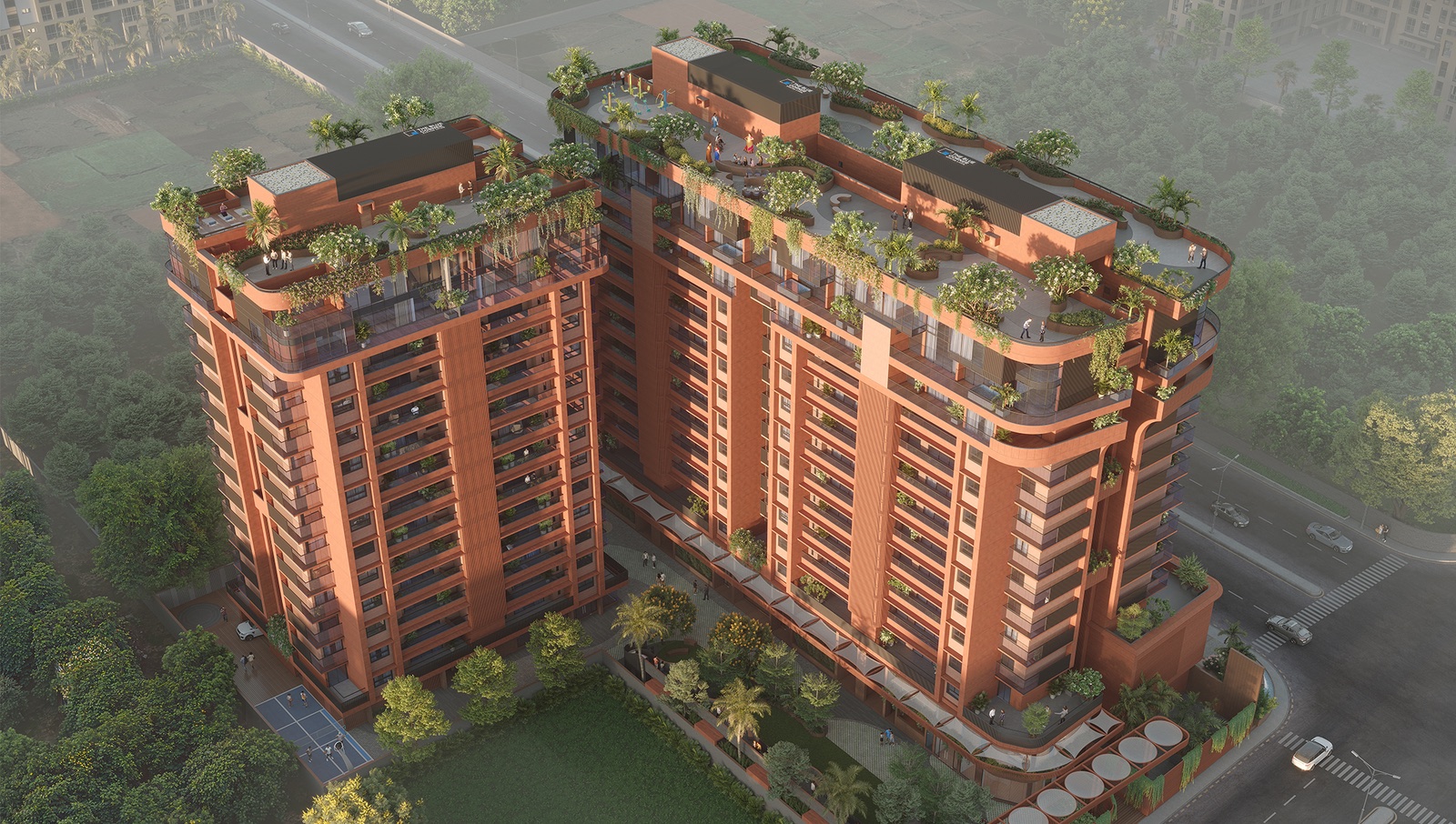 The Blue Corner — Residential in Jagatpur, Ahmedabad