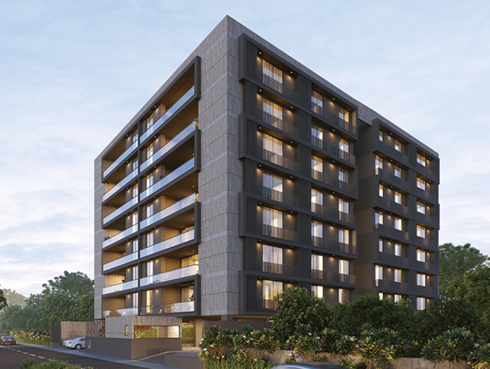 The Life — Residential in Panjarapole Cross Roads, Ahmedabad