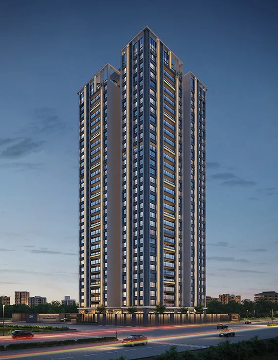 The Quad — 4 BHK Residences & 5 BHK Penthouses in Shilaj Circle, Ahmedabad
