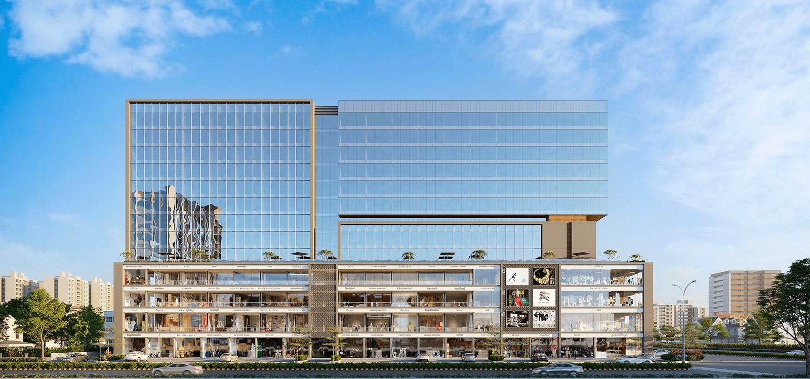 Unicus Shyamal — Offices + Retail, Ahmedabad