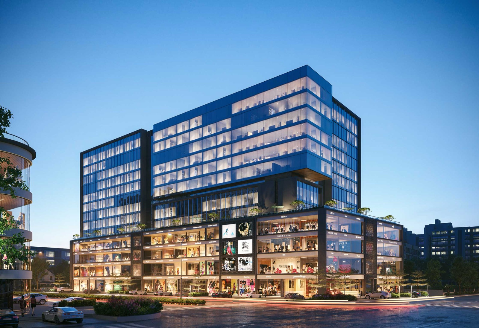 Unicus Shyamal — Offices + Retail in Shyamal Cross Roads, Ahmedabad