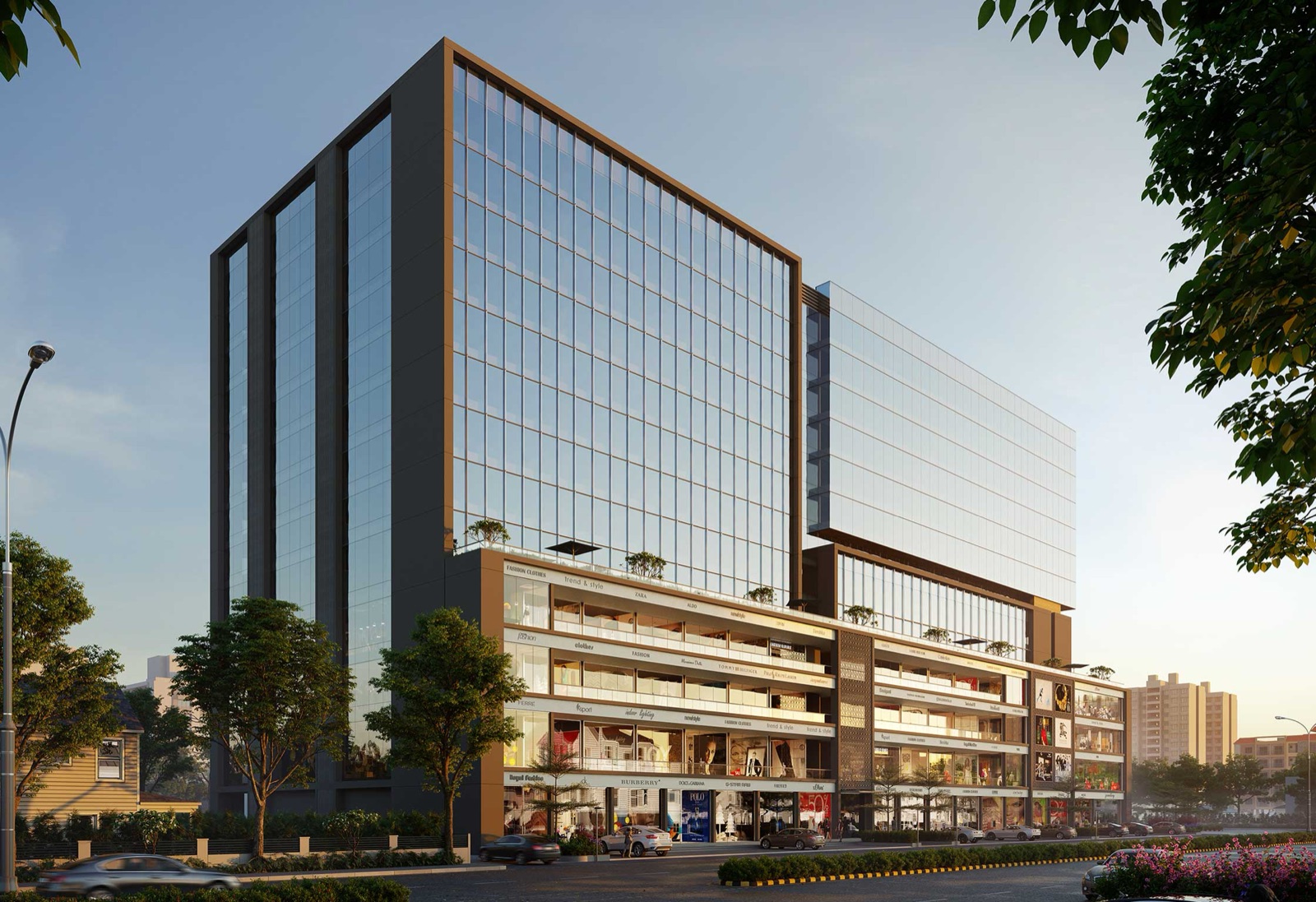 Unicus Shyamal — Offices + Retail in Shyamal Cross Roads, Ahmedabad