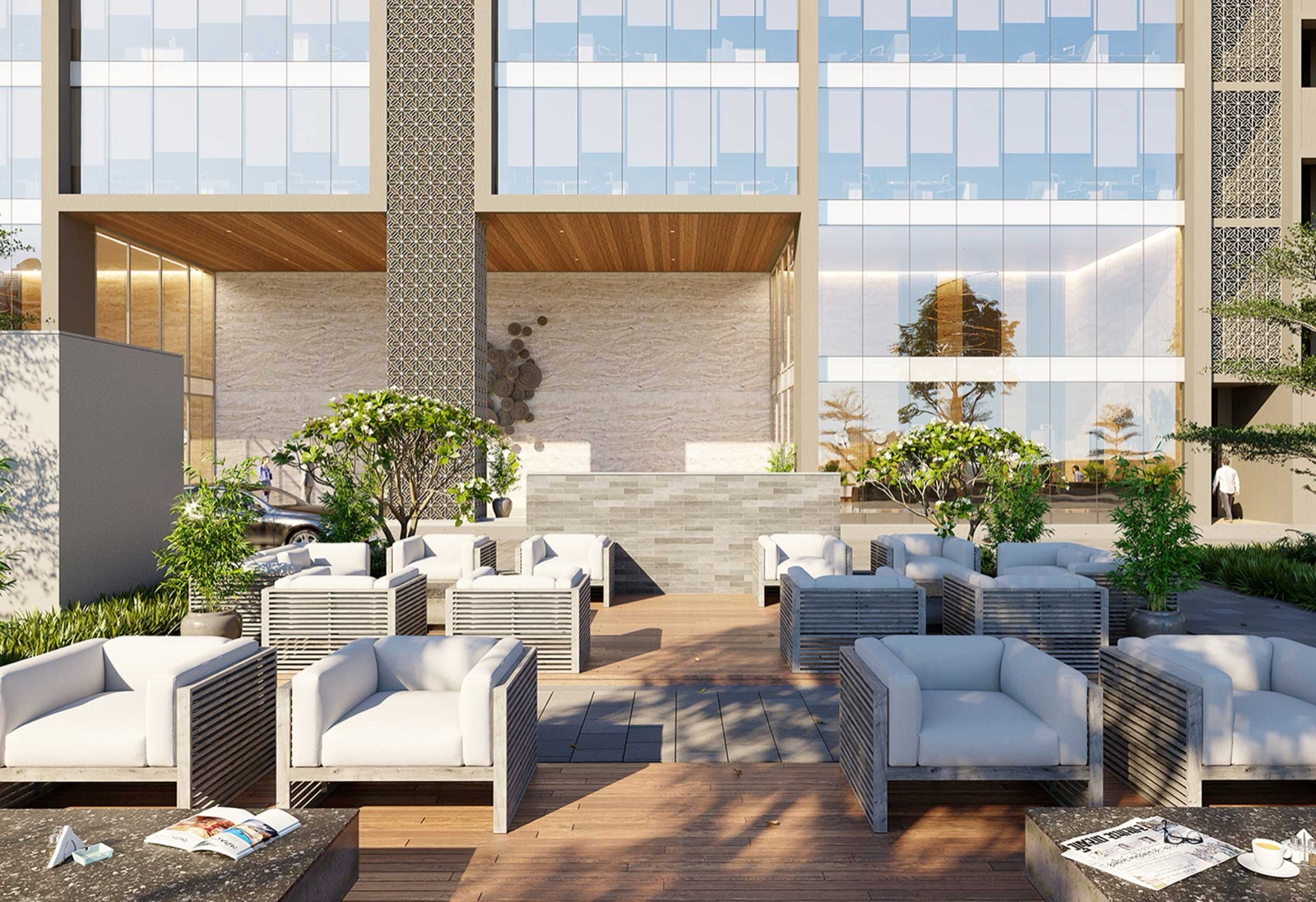 Unicus Shyamal — Offices + Retail in Shyamal Cross Roads, Ahmedabad
